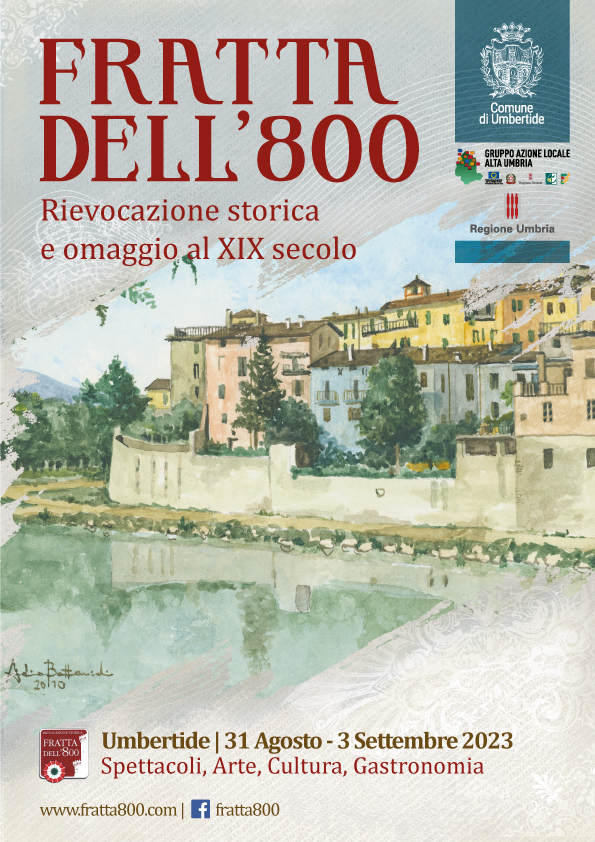 Esce il nuovo manifesto Fratta 800 edizione 2023